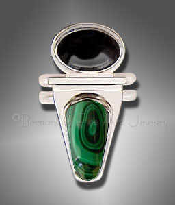custom malachite ring