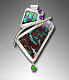 ammolite pendant