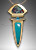 chrysocolla pendant