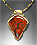 jasper gold pendant