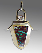 opal pendant