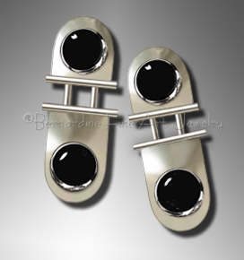 onyx earrings