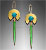 gold earrings