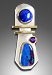 opal amethyst pendant