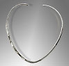 silver necklaces