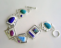 silver bracelets